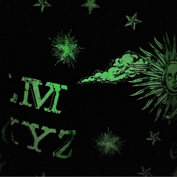 Folter Clothing Women’s S Ouija Board Skater Skirt w/ Glow-In-The-Dark design - Picture 7 of 7